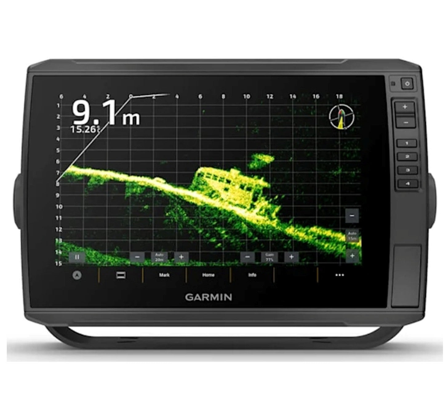 GARMIN ECHOMAP™ Ultra 2 102sv Kartenplotter mit GT56UHD-TM Geber