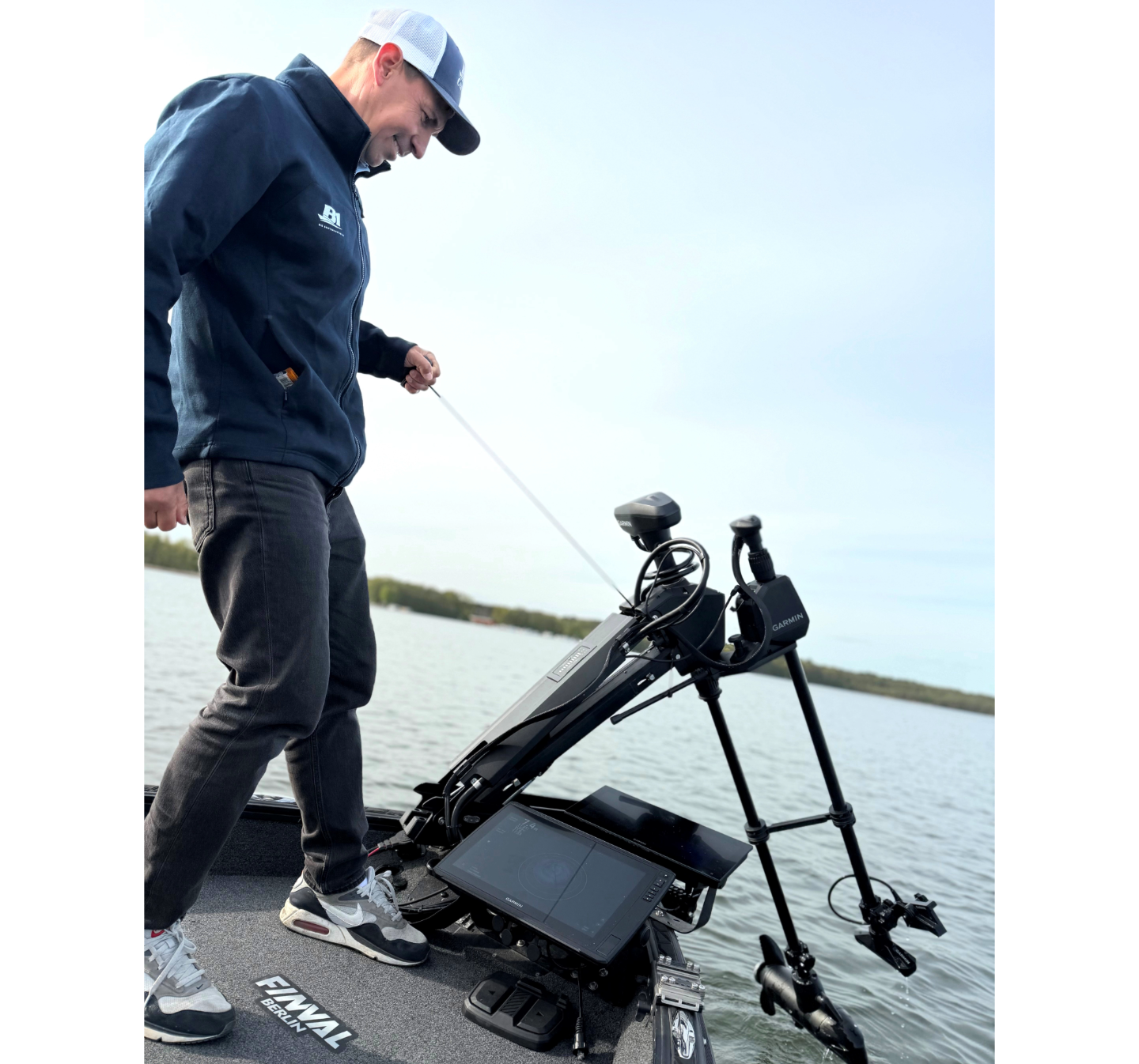 GARMIN Force® Pro Trolling Motor mit integriertem GT56UHD Geber