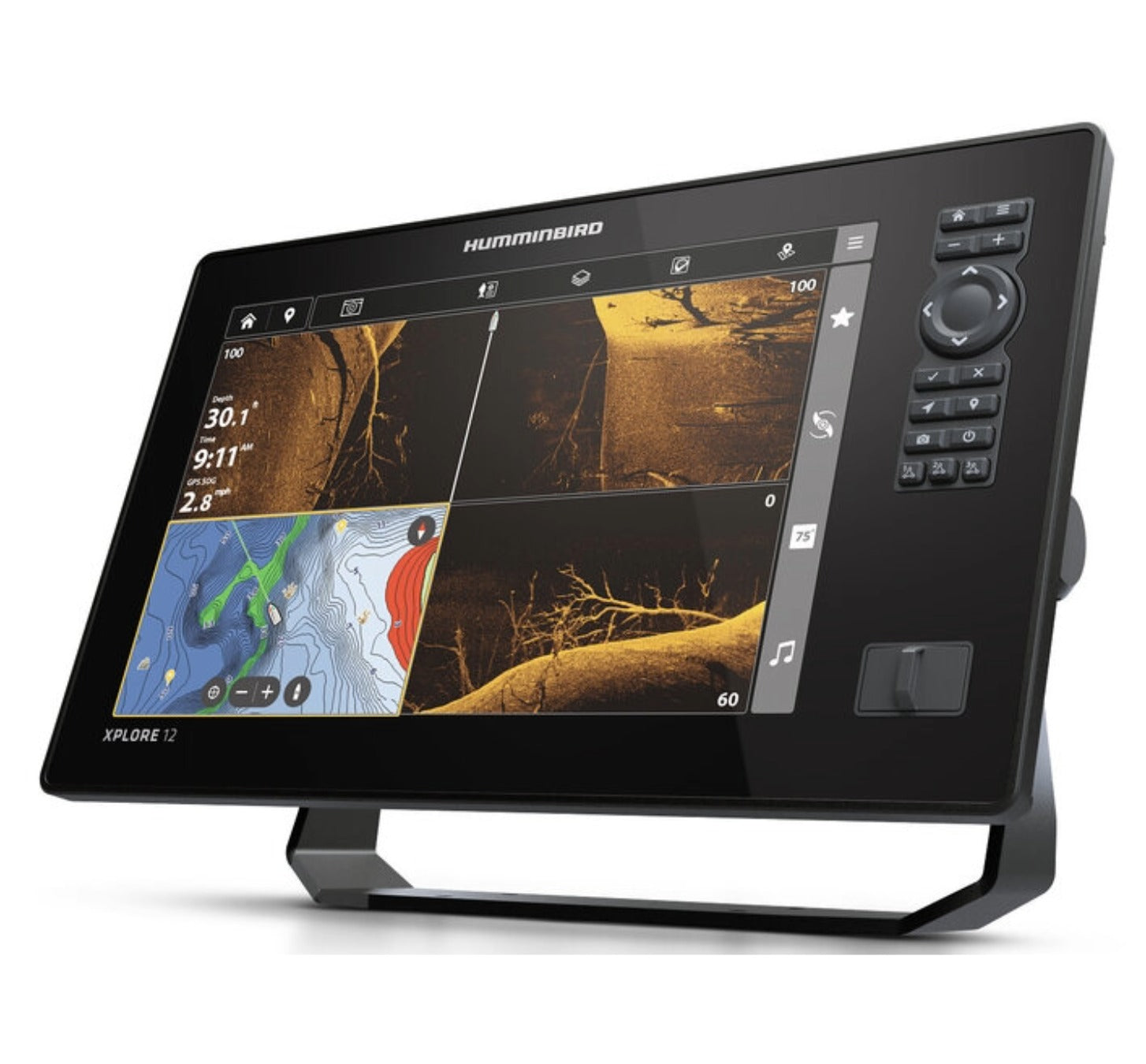 HUMMINBIRD XPLORE 12 CMSI+Echolot & GPS inkl. CMSI Geber