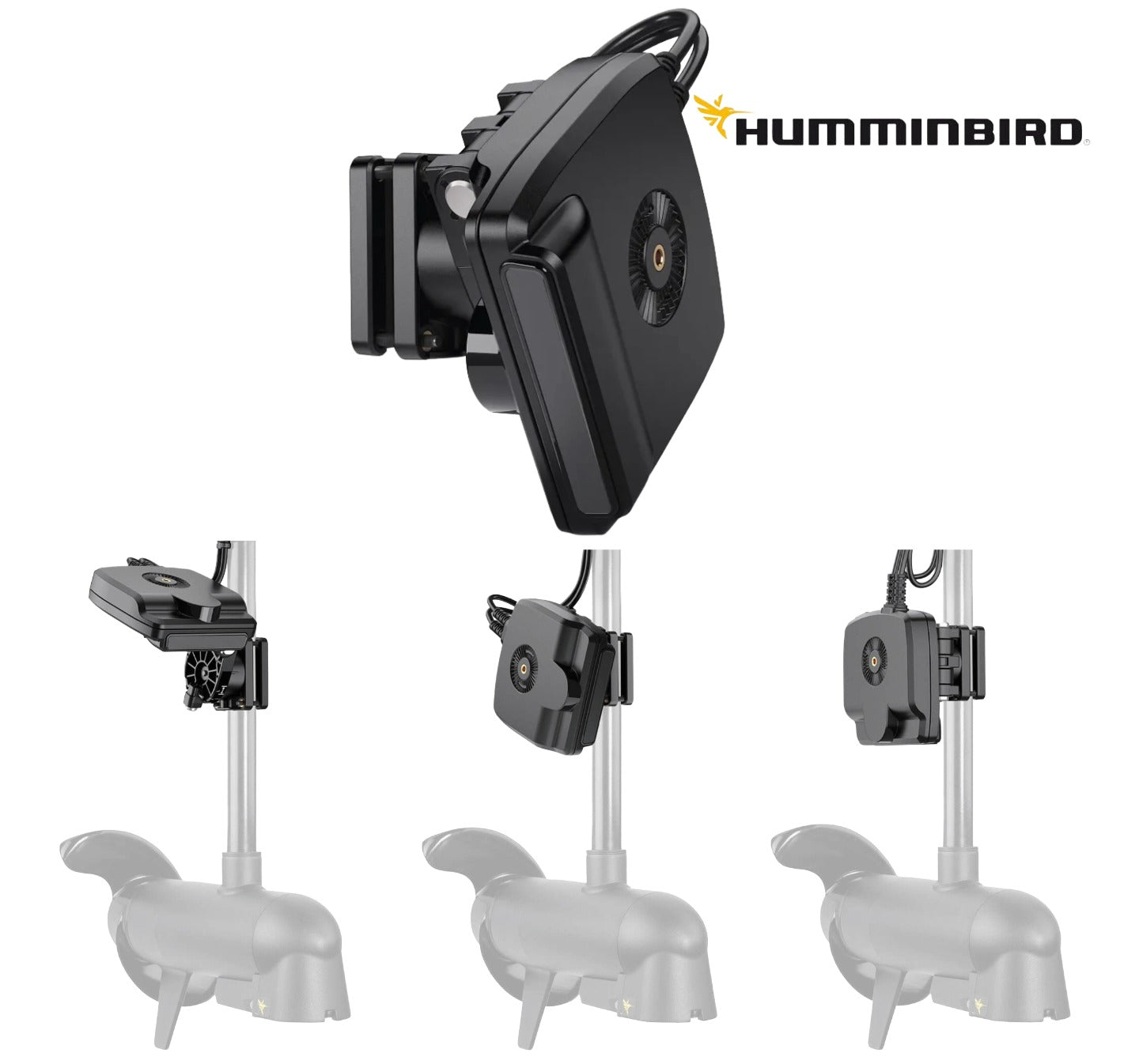 HUMMINBIRD MEGA LIVE 2 Geber mit Klemmhalterung