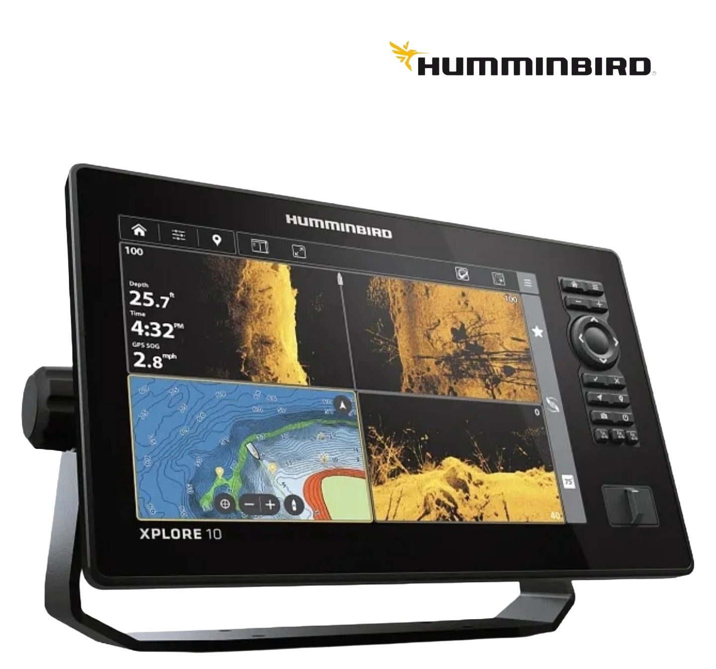 HUMMINBIRD XPLORE 10 CMSI+Echolot & GPS inkl. CMSI Geber
