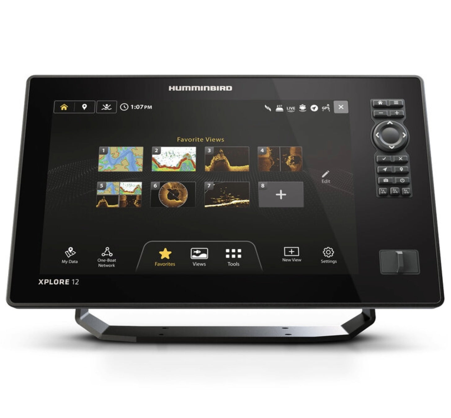 HUMMINBIRD XPLORE 12 CMSI+Echolot & GPS inkl. CMSI Geber