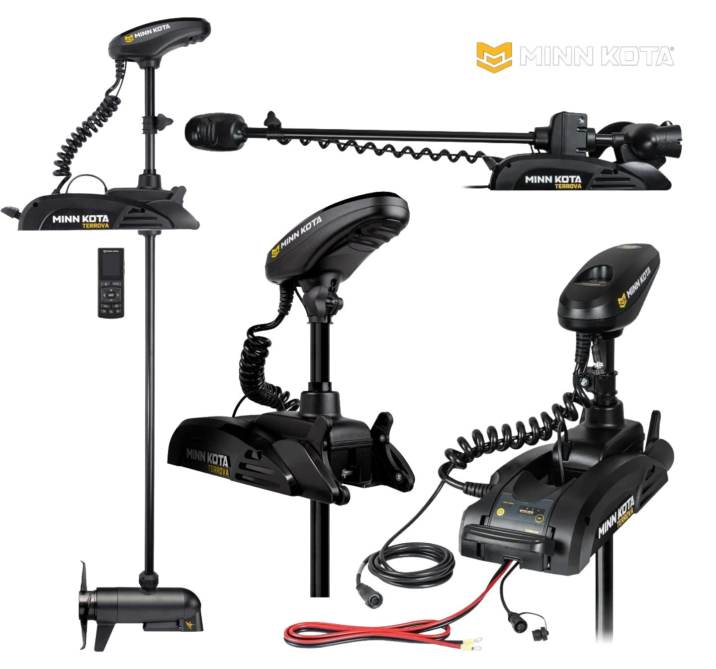 Minn Kota Terrova 55 WR, 12V 54" 137 cm ohne Fußpedal