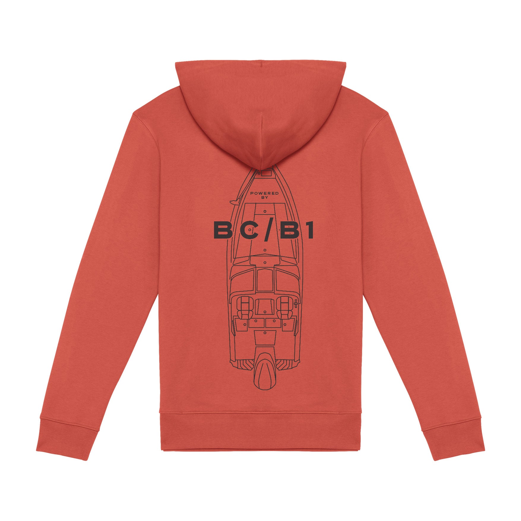 Finval Perfomance Hoodie Paprikarot