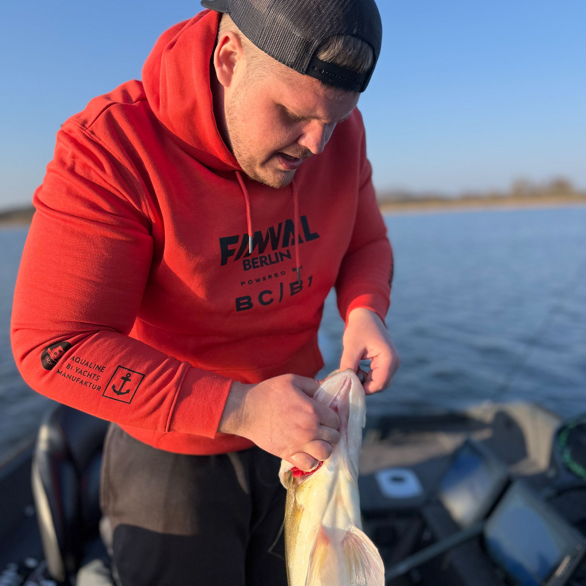 Finval Perfomance Hoodie Paprikarot