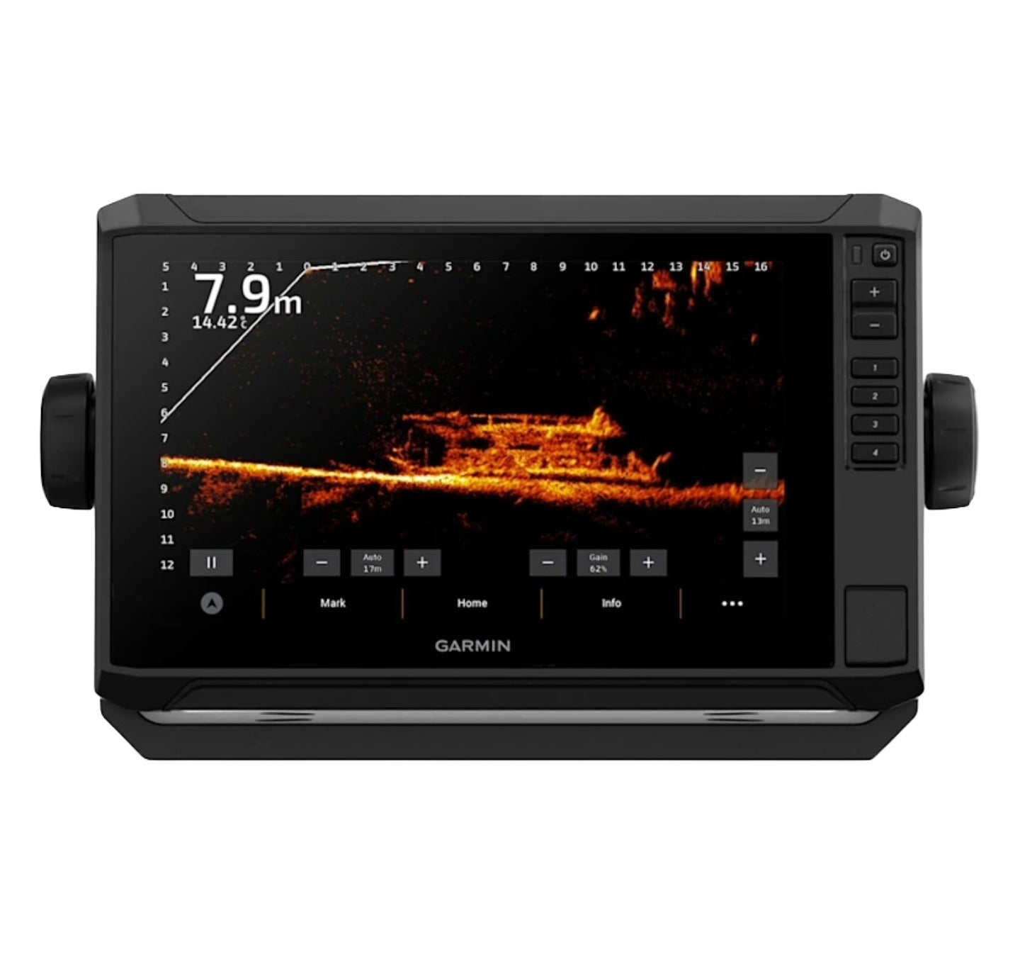 GARMIN ECHOMAP™ UHD2 92sv Kartenplotter mit GT56UHD-TM Geber