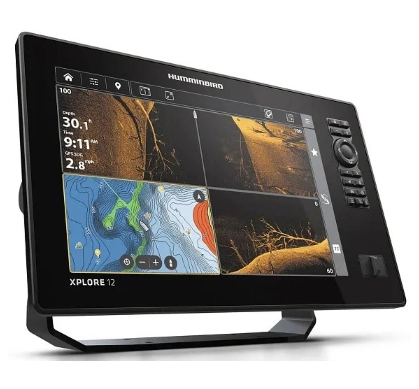 HUMMINBIRD XPLORE 12 CMSI+Echolot & GPS inkl. CMSI Geber