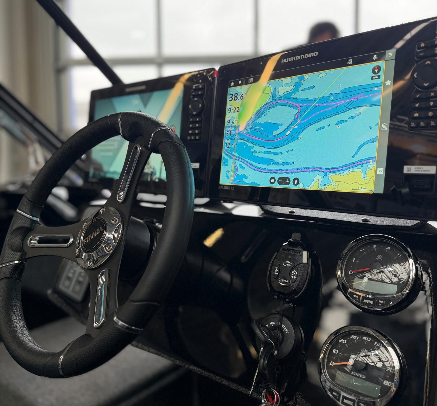 HUMMINBIRD XPLORE 12 CMSI+Echolot & GPS inkl. CMSI Geber