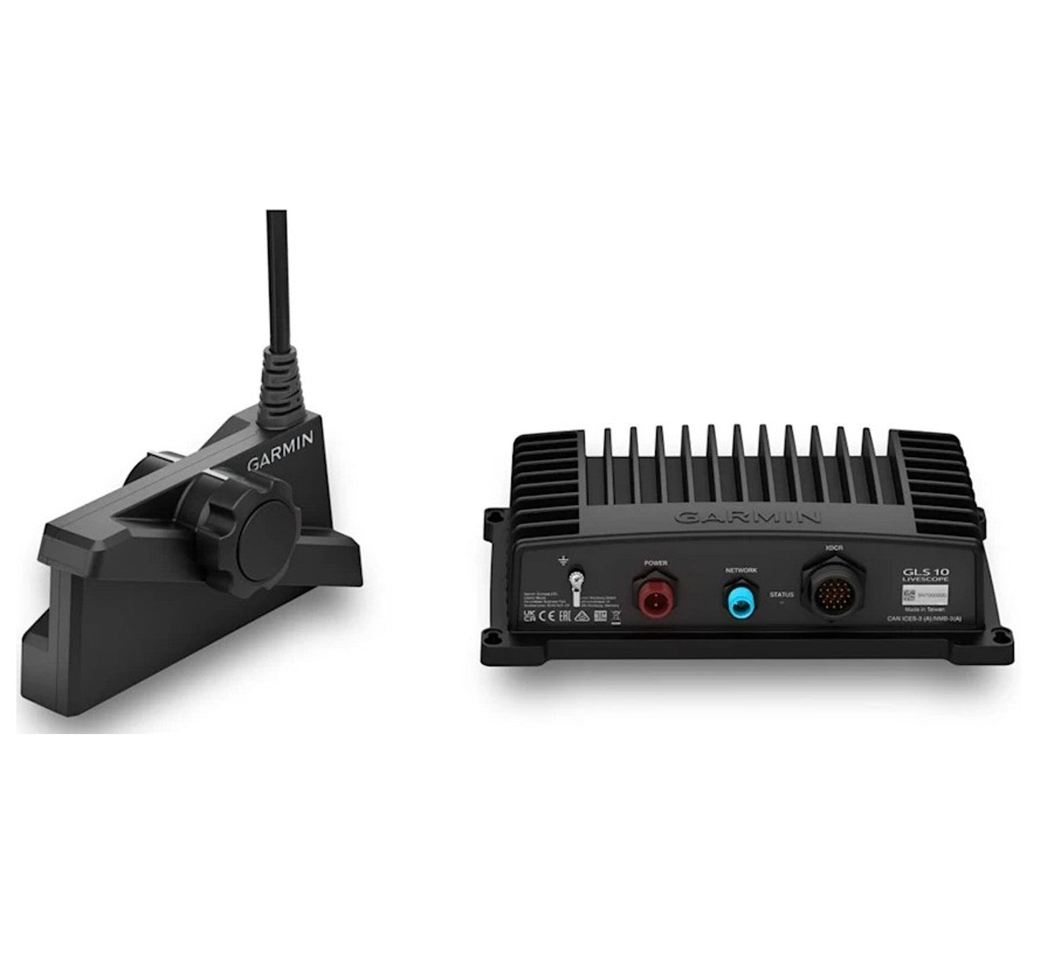 GARMIN LiveScope™ Plus System mit GLS 10™ Echolot Black Box und LVS34 Geber