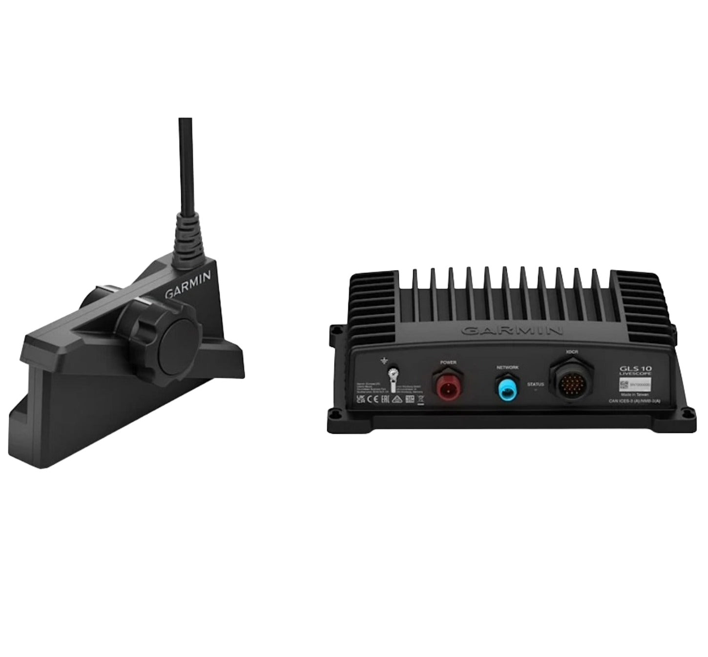 GARMIN LiveScope™ Plus System mit GLS 10™ Echolot Black Box und LVS34 Geber
