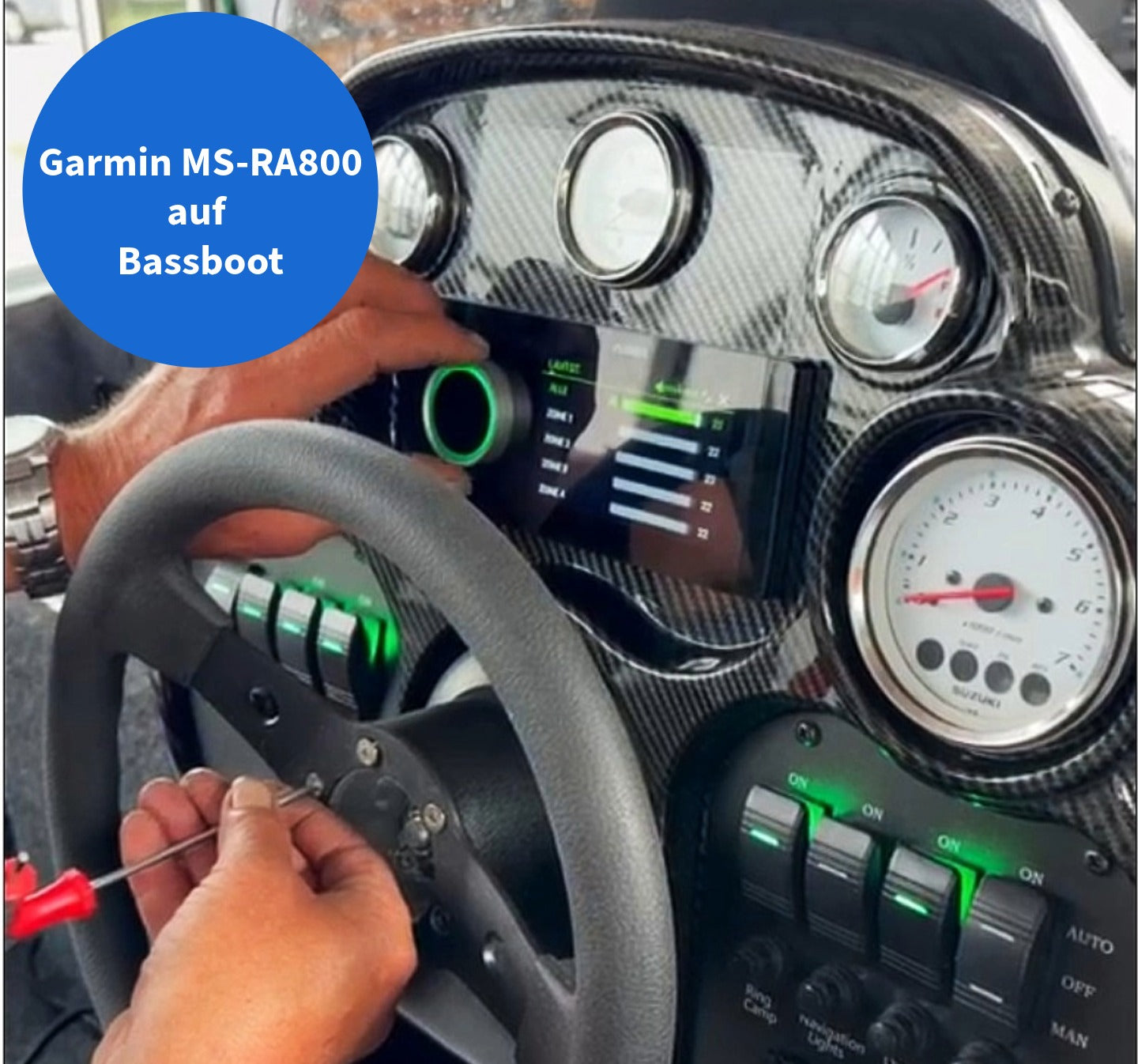 GARMIN Fusion Apollo™ MS-RA800 Marineradio